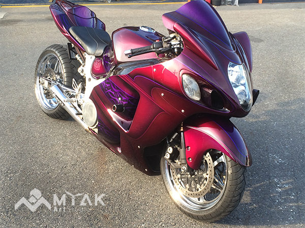 ハヤブサ　フルグラフィックカスタムペイント！！